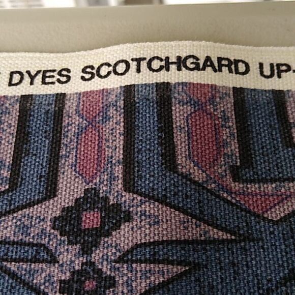 Mill Creek Fabrics " Native Rituals"  Southwestern Red Scotchguard  Co… - Picture 5 of 8